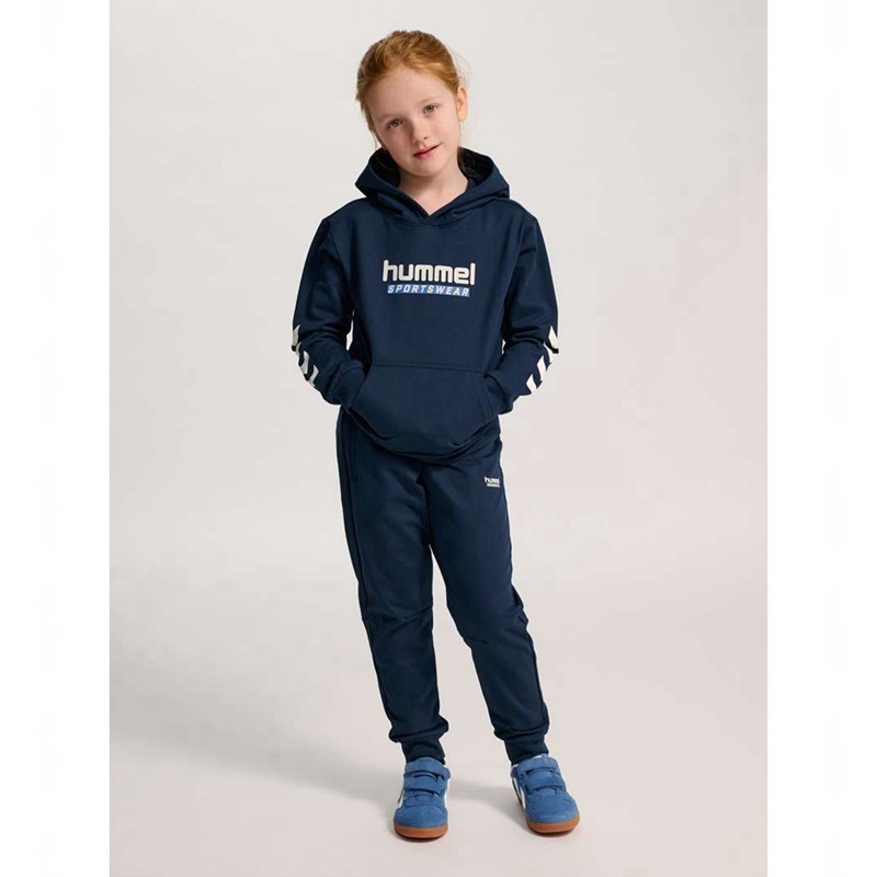 Hummel Jr Logo Dječje Kratke Hlače Tamnoplave | 857051-071