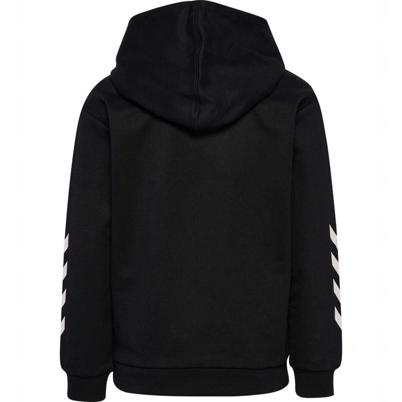 Hummel Jr Logo Dječje Majica s Kapuljačom Crne | 660181-846