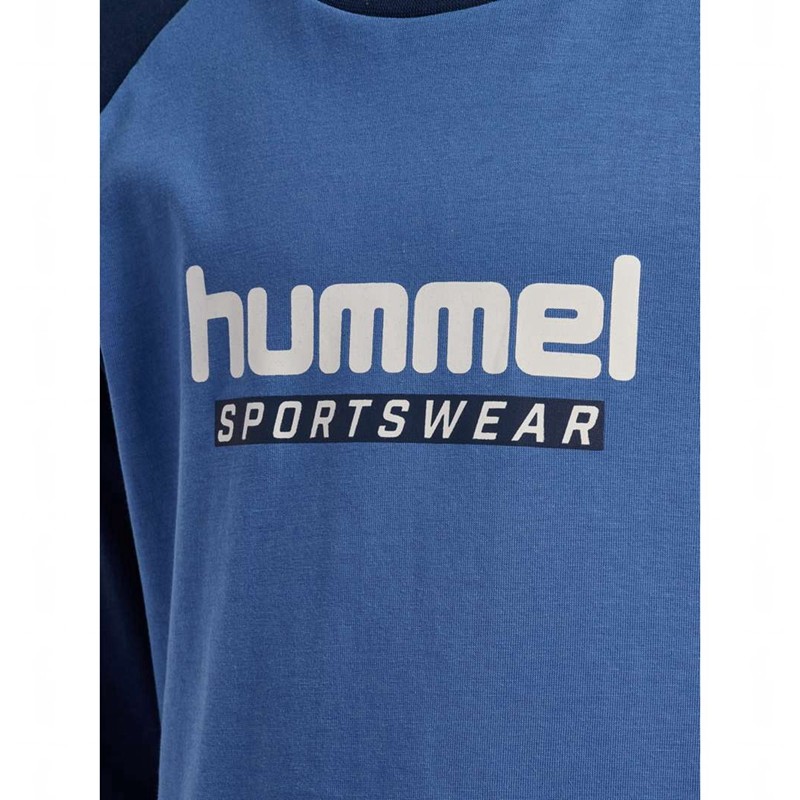 Hummel Jr Logo L/S Dječje Sportska Odjeća Plave | 650671-130