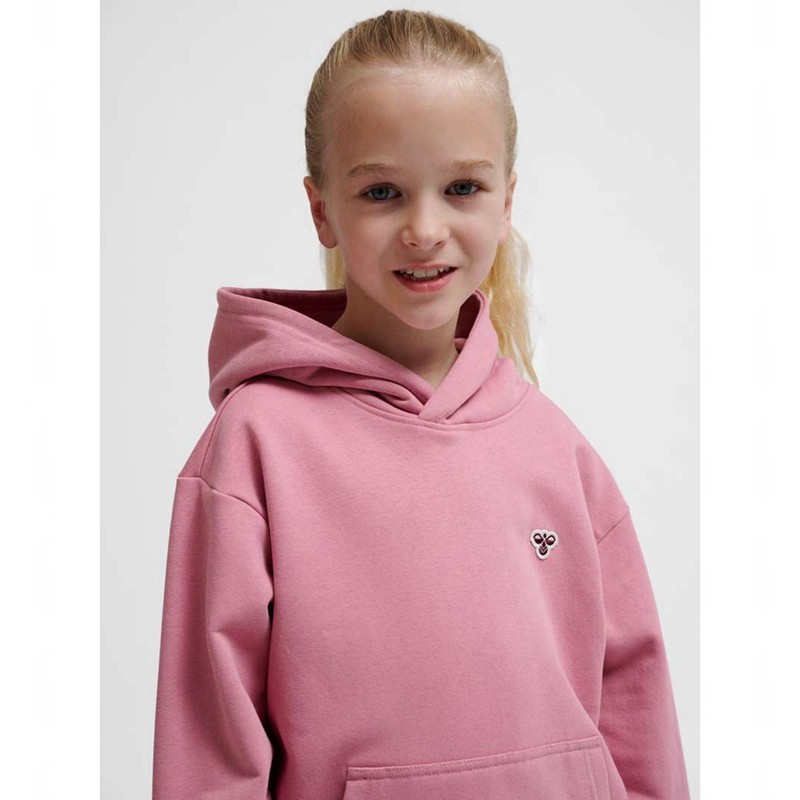 Hummel Jr Loose Bee Dječje Majica s Kapuljačom Roze | 967771-333
