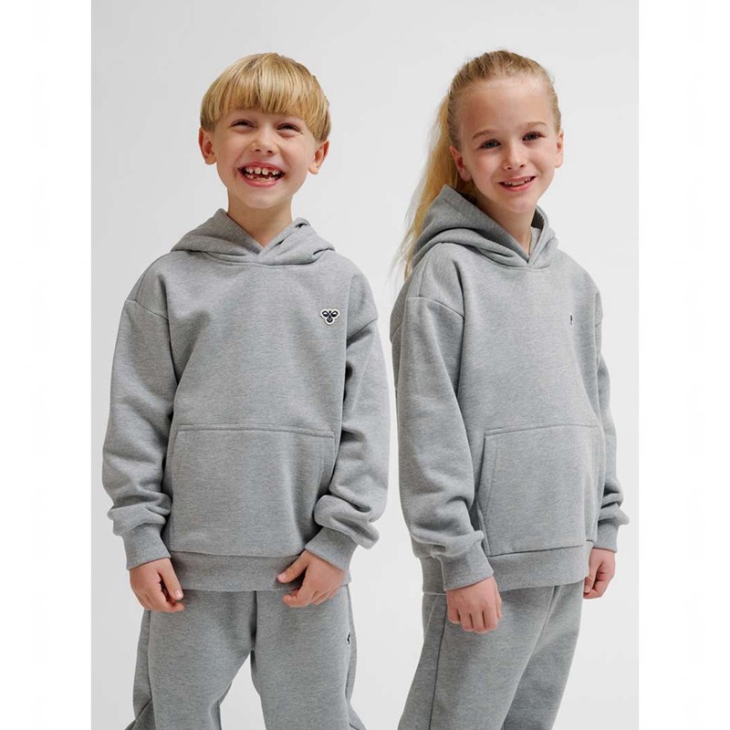 Hummel Jr Loose Bee Dječje Majica s Kapuljačom Sive | 366557-303