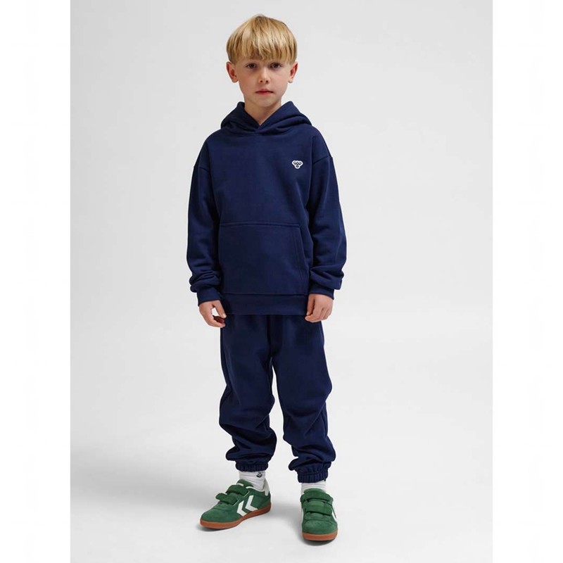 Hummel Jr Loose Bee Dječje Majica s Kapuljačom Tamnoplave | 588817-897