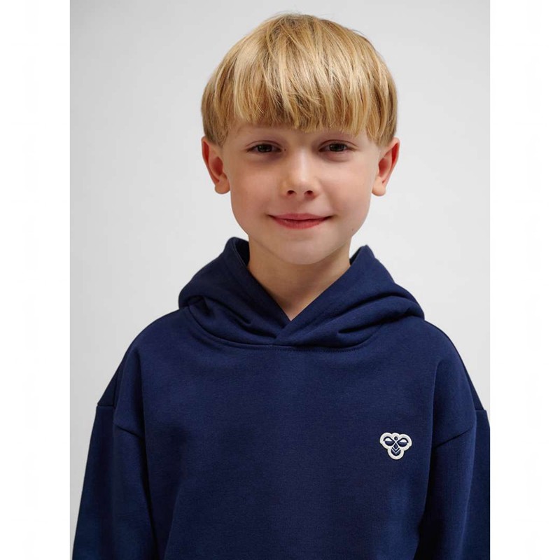 Hummel Jr Loose Bee Dječje Majica s Kapuljačom Tamnoplave | 588817-897