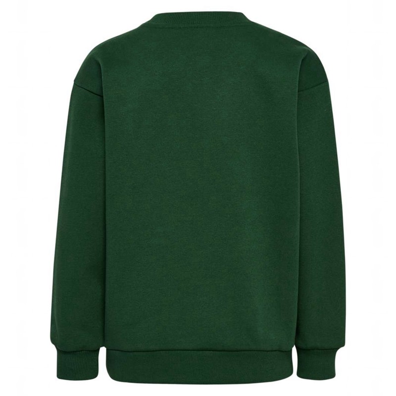 Hummel Jr Loose Crewneck Bee Dječje Dukserice Zelene | 035357-023
