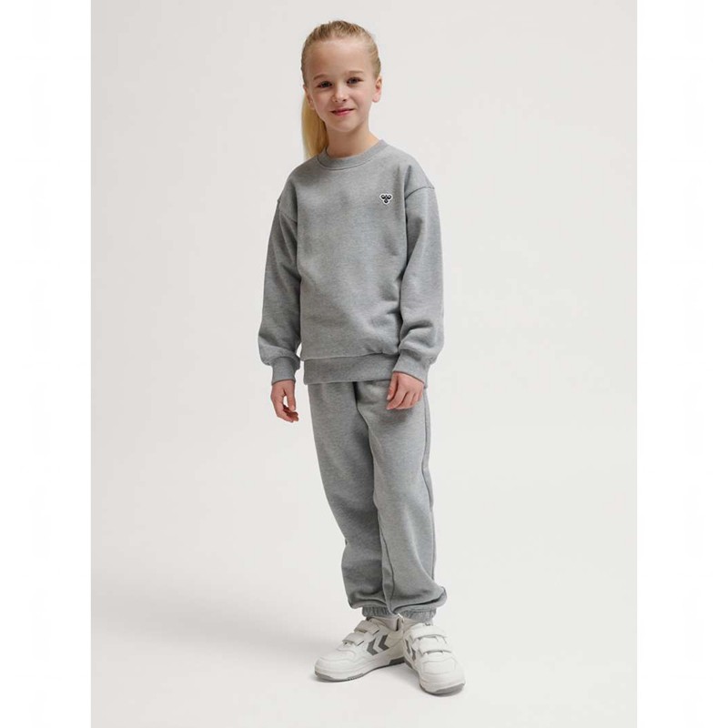 Hummel Jr Loose Crewneck Bee Dječje Majica s Kapuljačom Sive | 028746-558
