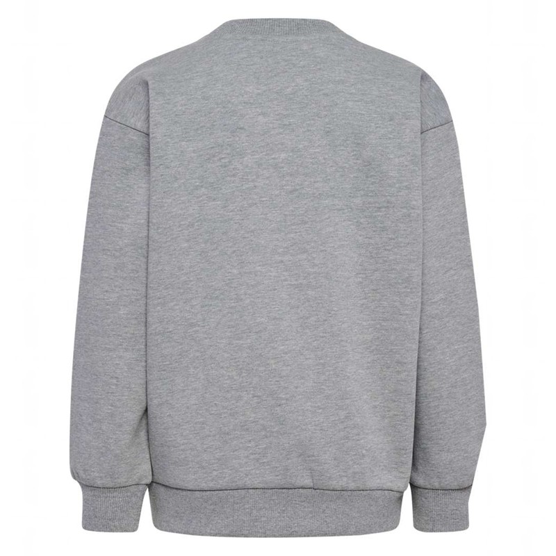 Hummel Jr Loose Crewneck Bee Dječje Majica s Kapuljačom Sive | 028746-558