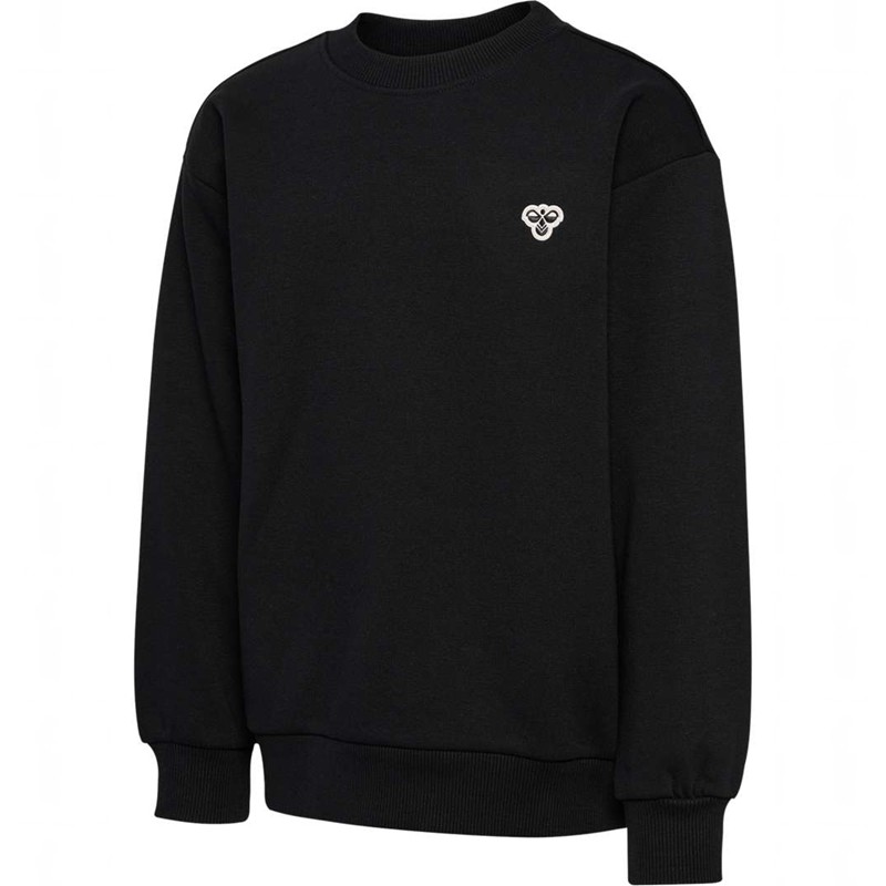 Hummel Jr Loose Crewneck Bee Dječje Majice Crne | 026679-748