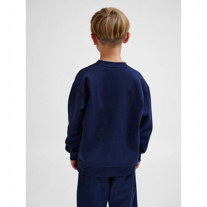 Hummel Jr Loose Crewneck Bee Dječje Rukavice Tamnoplave | 208903-616