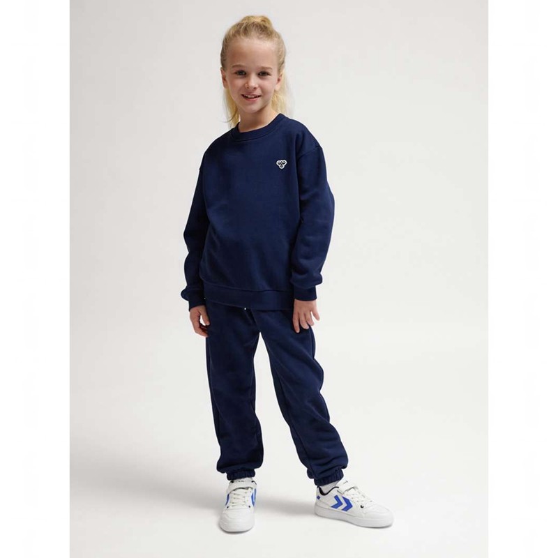 Hummel Jr Loose Crewneck Bee Dječje Rukavice Tamnoplave | 208903-616
