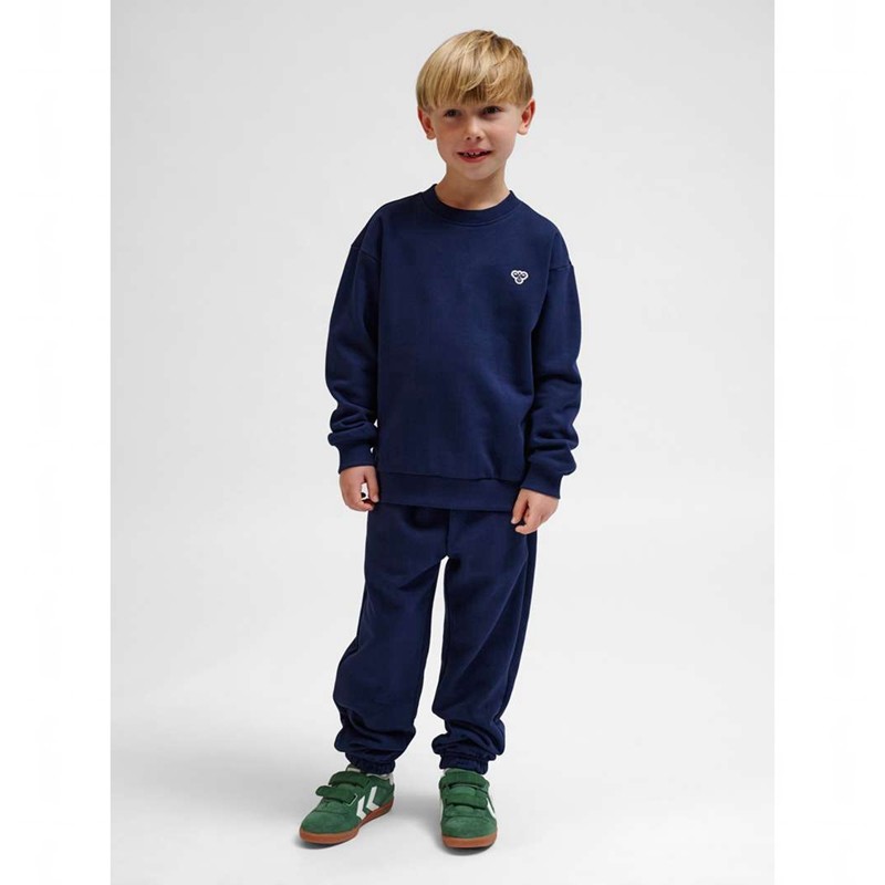 Hummel Jr Loose Crewneck Bee Dječje Rukavice Tamnoplave | 208903-616