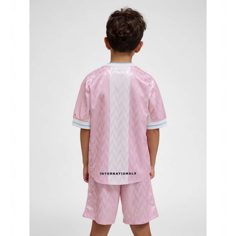 Hummel Jr Loose Fb Jersey S/S Dječje Kratke Hlače Roze | 978281-273
