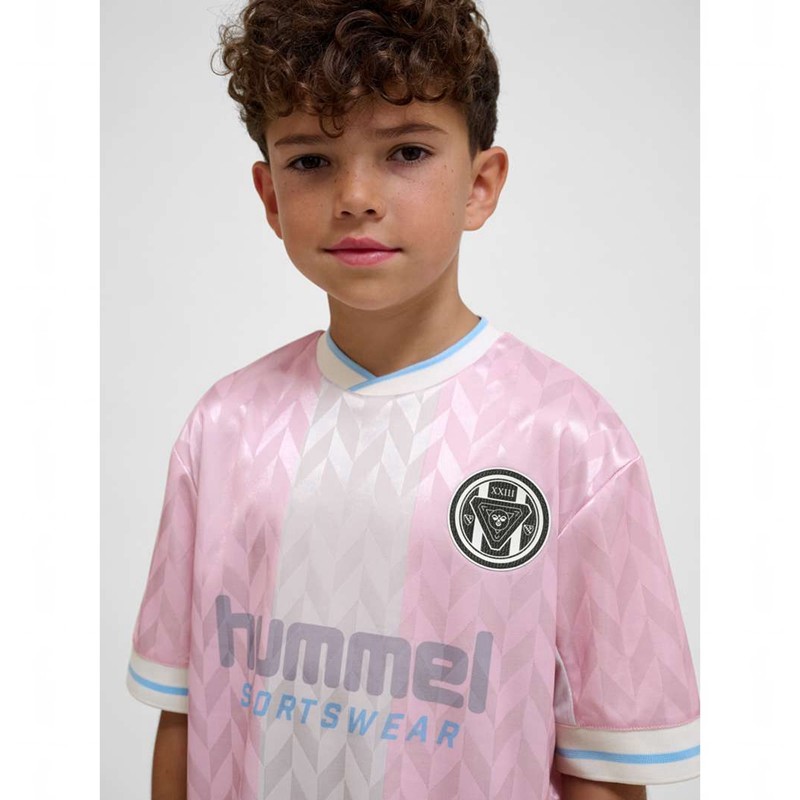 Hummel Jr Loose Fb Jersey S/S Dječje Kratke Hlače Roze | 978281-273