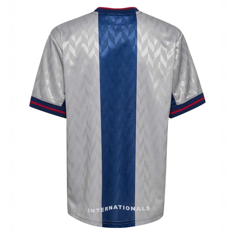 Hummel Jr Loose Fb Jersey S/S Dječje Majice Srebrne | 182540-260