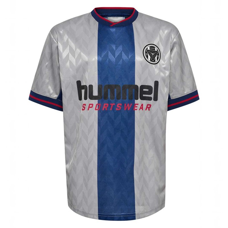 Hummel Jr Loose Fb Jersey S/S Dječje Majice Srebrne | 182540-260