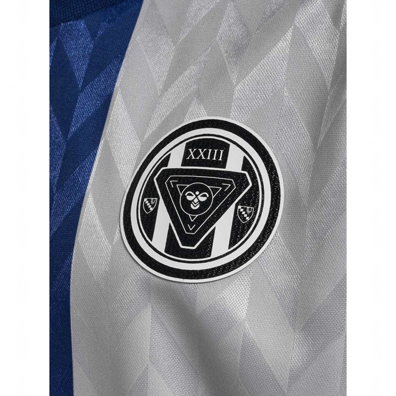 Hummel Jr Loose Fb Jersey S/S Dječje Majice Srebrne | 182540-260
