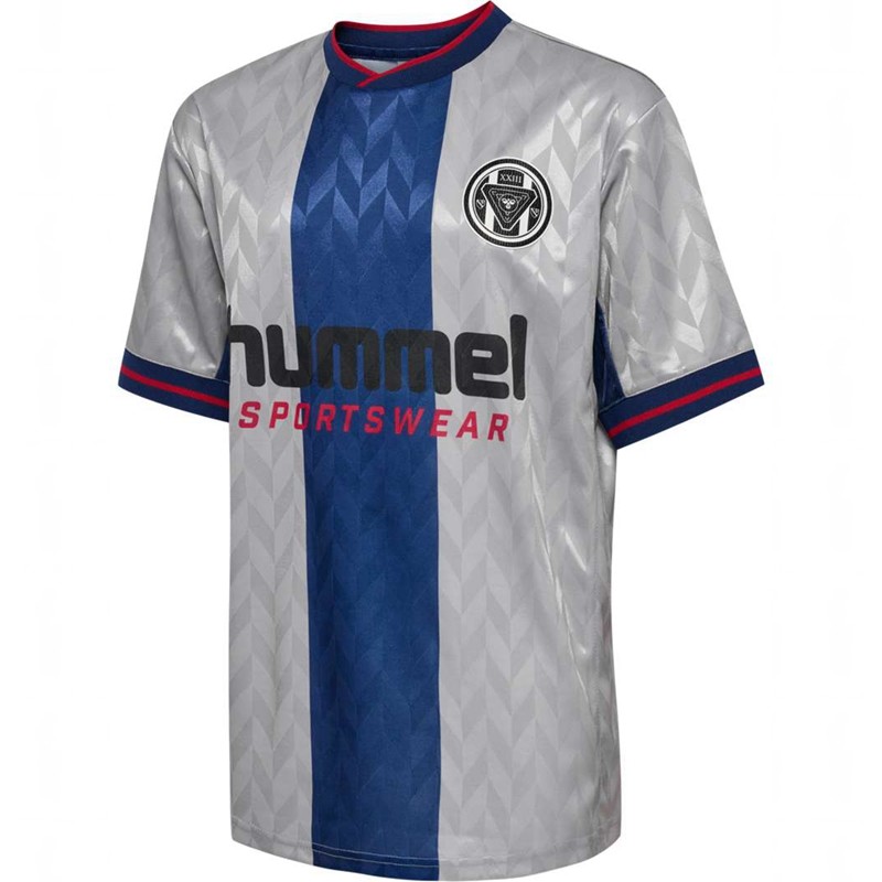 Hummel Jr Loose Fb Jersey S/S Dječje Majice Srebrne | 182540-260