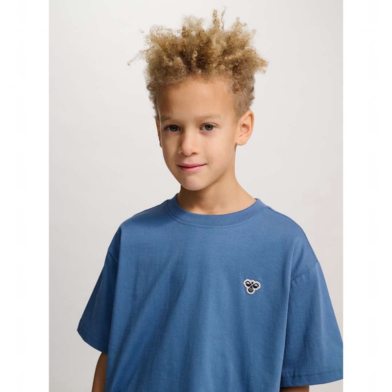 Hummel Jr Loose S/S Bee Dječje Hulahopke Plave | 226748-807