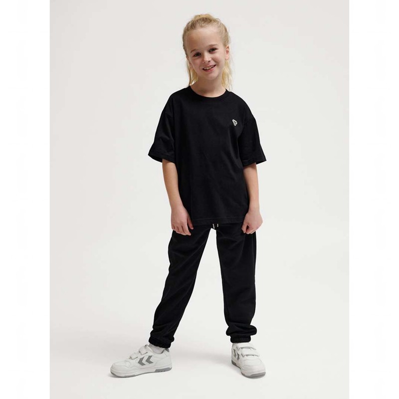 Hummel Jr Loose S/S Bee Dječje Majice Crne | 022357-443