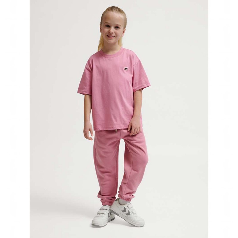 Hummel Jr Loose S/S Bee Dječje Majice Roze | 655968-286