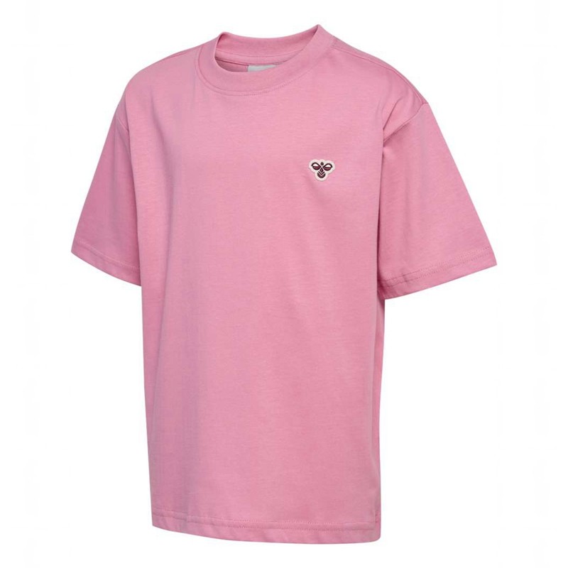 Hummel Jr Loose S/S Bee Dječje Majice Roze | 655968-286