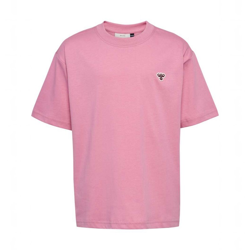 Hummel Jr Loose S/S Bee Dječje Majice Roze | 655968-286