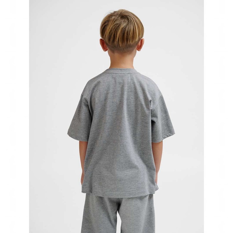 Hummel Jr Loose S/S Bee Dječje Majice Sive | 970861-502