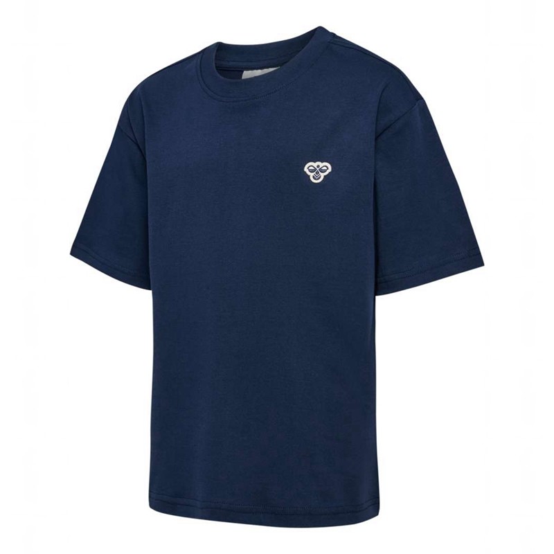 Hummel Jr Loose S/S Bee Dječje Majice Tamnoplave | 663811-238