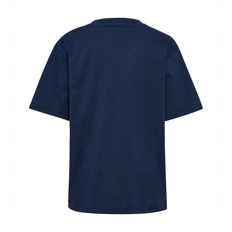 Hummel Jr Loose S/S Bee Dječje Majice Tamnoplave | 663811-238