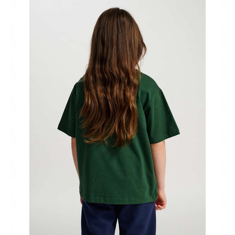 Hummel Jr Loose S/S Bee Dječje Majice Zelene | 813214-267