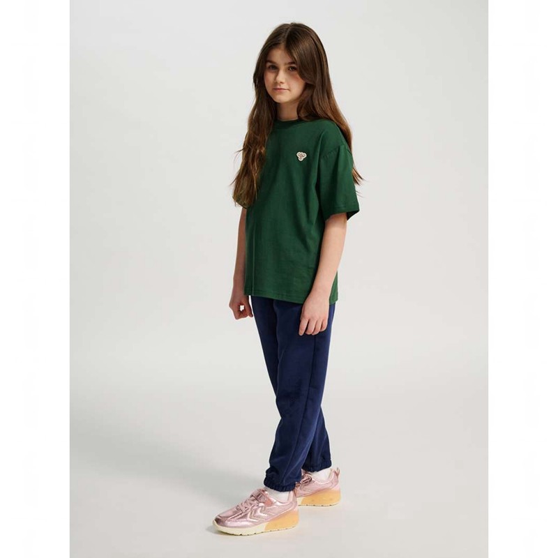 Hummel Jr Loose S/S Bee Dječje Majice Zelene | 813214-267