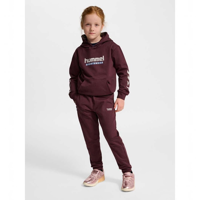Hummel Jr Regular Adj Waist Dječje Hlače Bordo | 102510-095