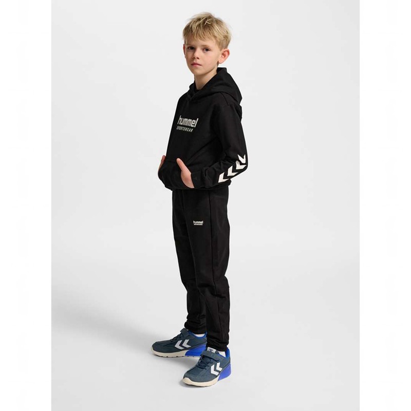 Hummel Jr Regular Adj Waist Dječje Hlače Crne | 829356-284