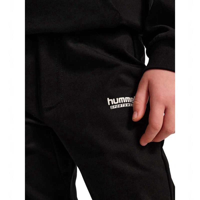 Hummel Jr Regular Adj Waist Dječje Hlače Crne | 829356-284