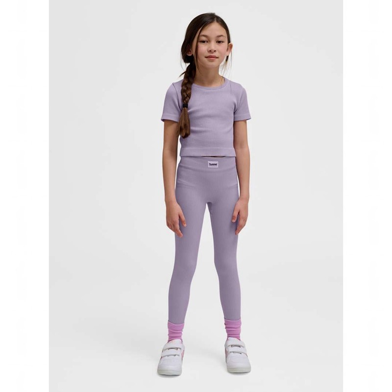 Hummel Jr Seamless Rib Mw Dječje Hulahopke Boje Lavande | 330737-978