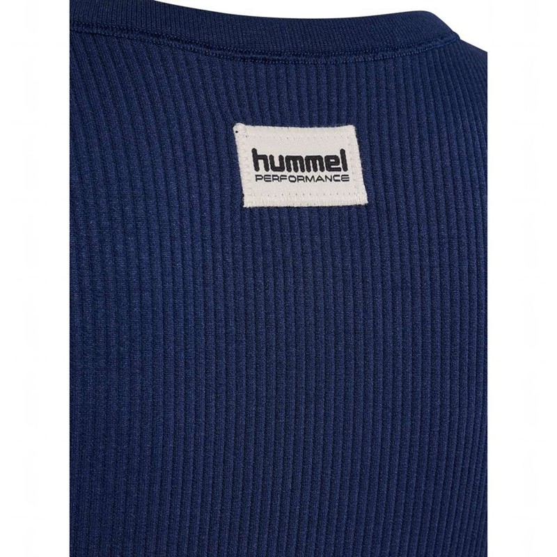 Hummel Jr Seamless Rib S/S Dječje Majice Crne | 000235-328