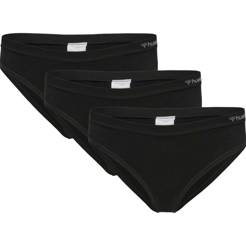 Hummel Juno 3 Pack Seamless Ženske Tange Crne | 107037-067