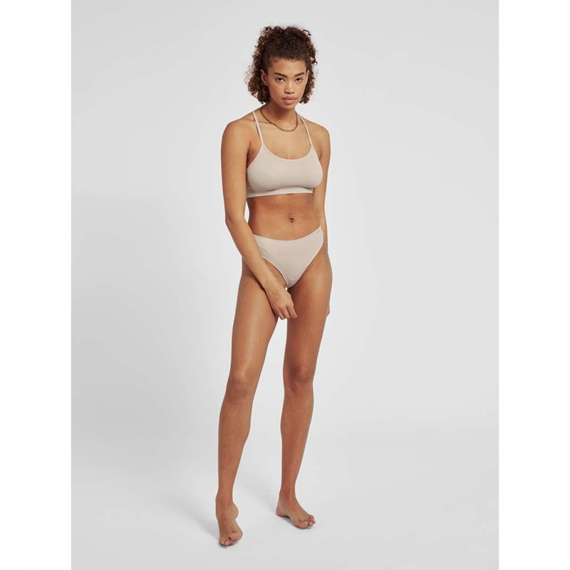 Hummel Juno Seamless Ženske Tange Bež | 019069-678