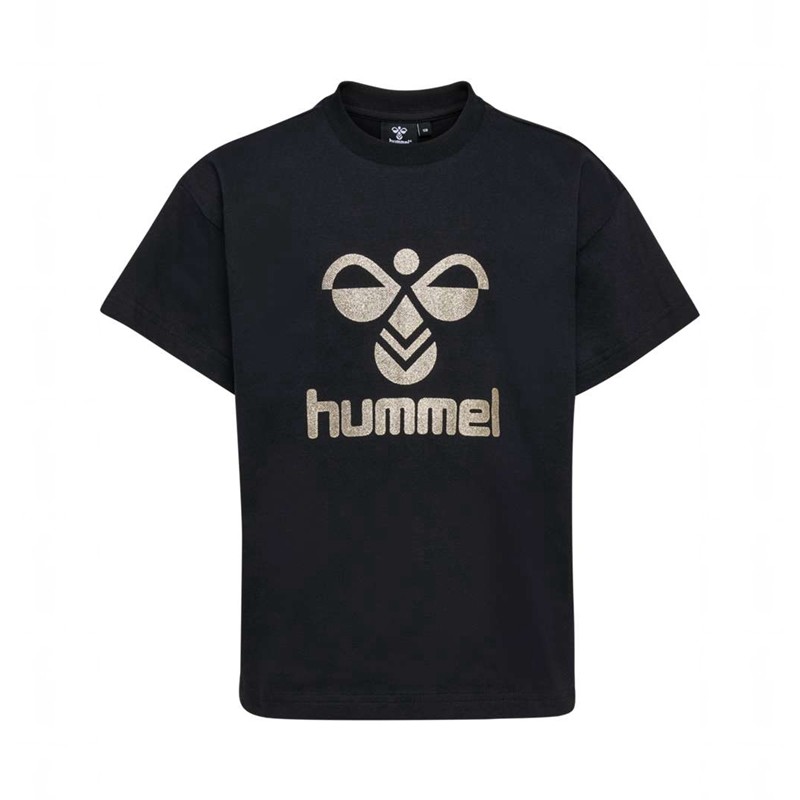 Hummel Karoline S/S Dječje Majice Crne | 435970-313