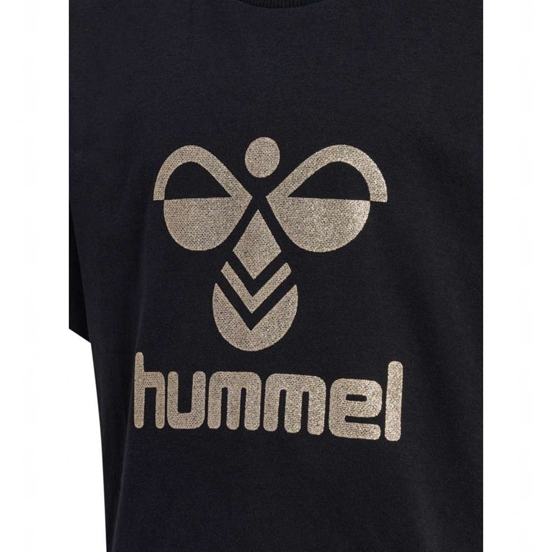 Hummel Karoline S/S Dječje Majice Crne | 435970-313