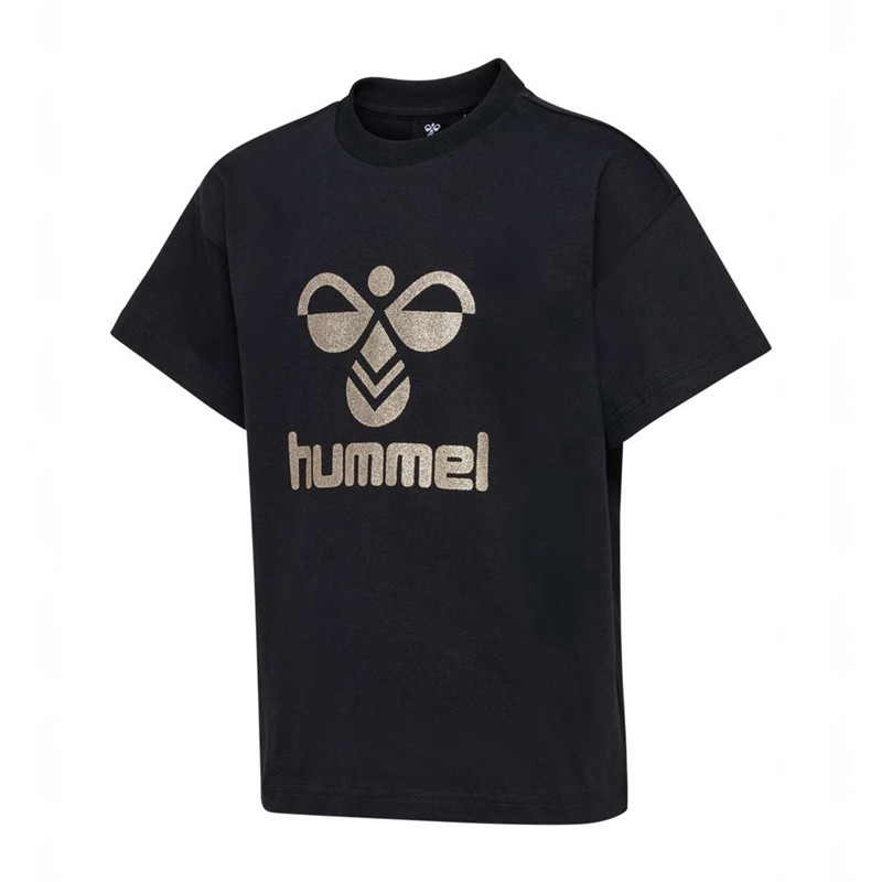 Hummel Karoline S/S Dječje Majice Crne | 435970-313
