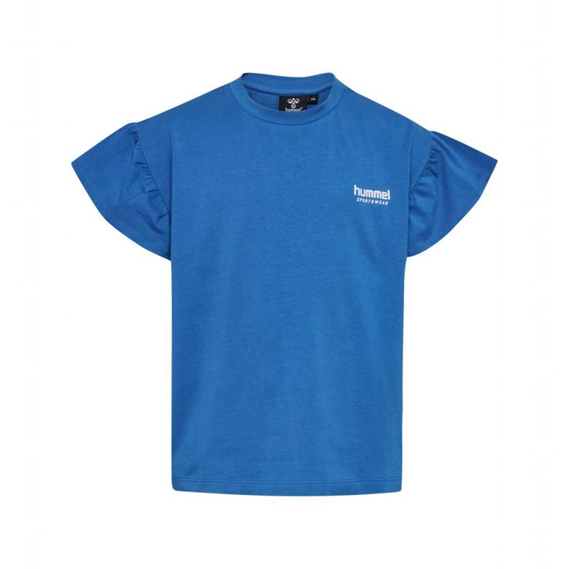 Hummel Kasandra S/S Dječje Majice Plave | 293129-933