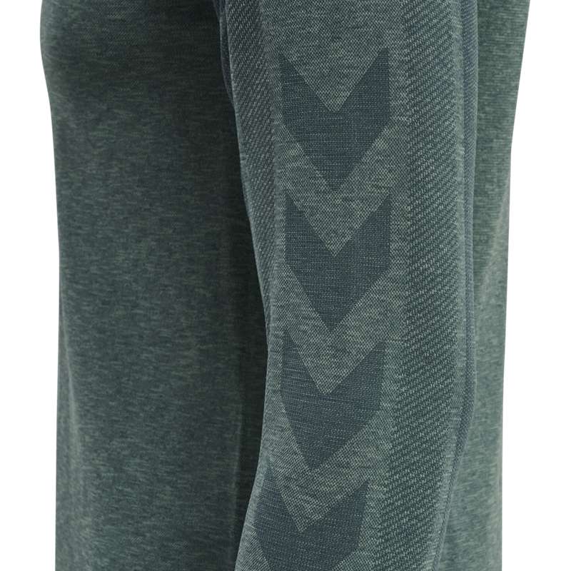 Hummel Kent Seamless T-shirt L/S Muške Temeljni Sloj Zelene | 455064-400