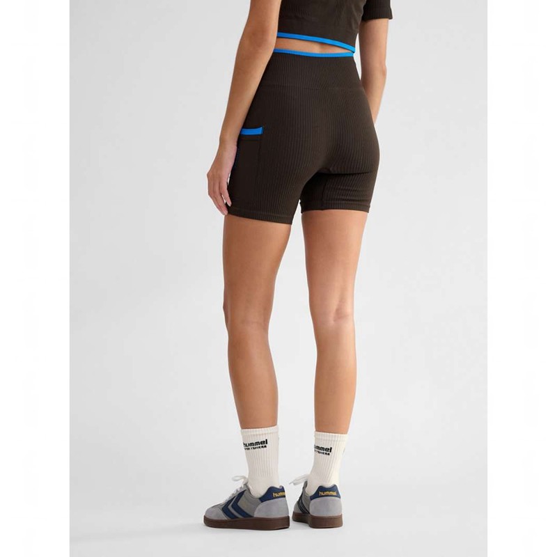 Hummel Knitteds Tights Ženske Kratke Hlače Čokoladne | 941501-285