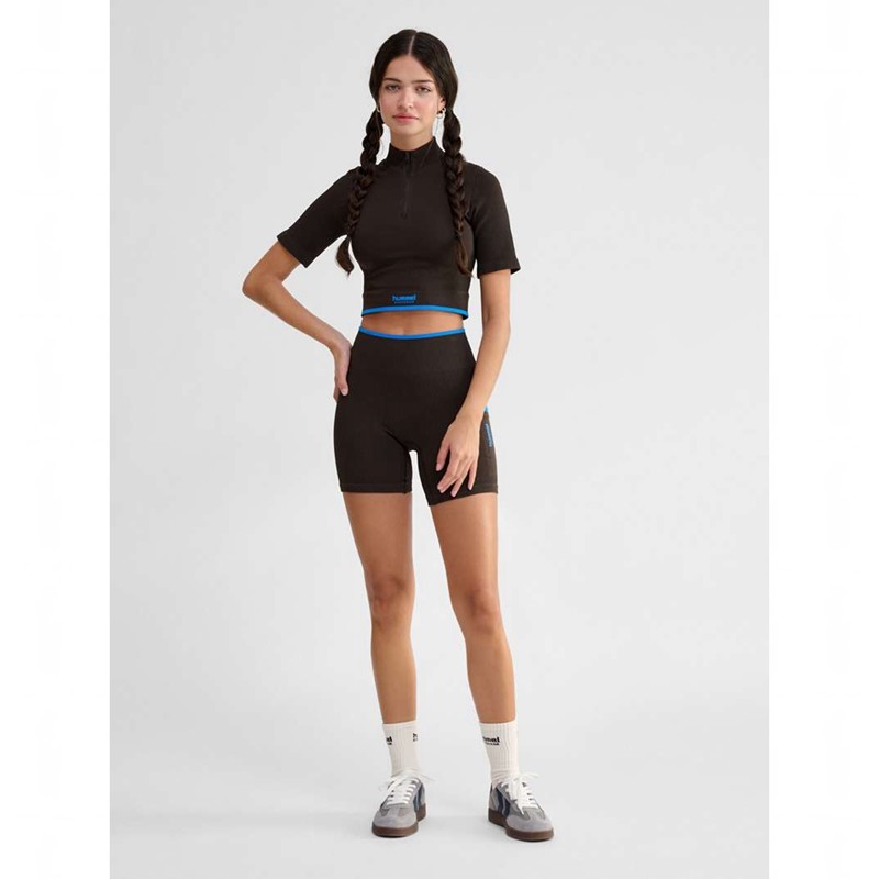 Hummel Knitteds Tights Ženske Kratke Hlače Čokoladne | 941501-285