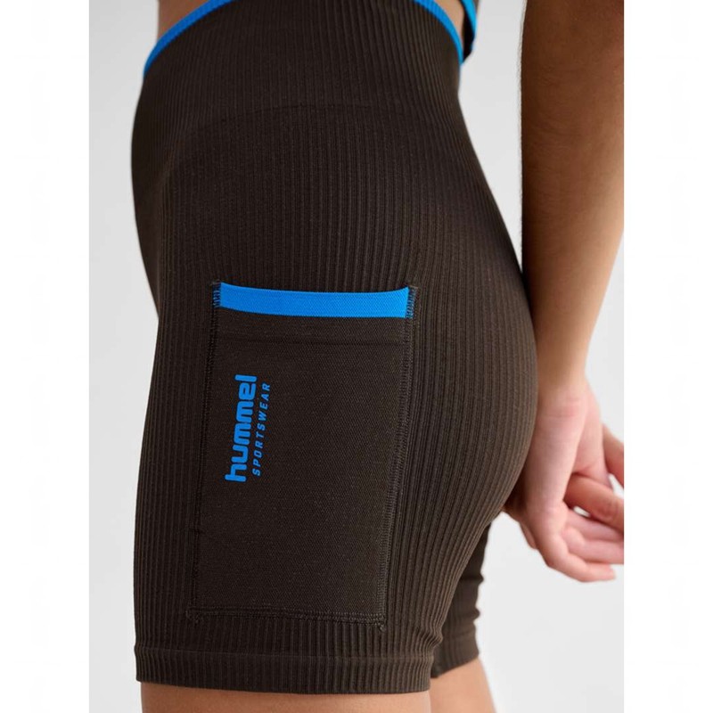 Hummel Knitteds Tights Ženske Kratke Hlače Čokoladne | 941501-285
