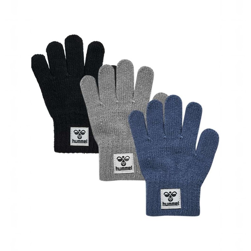 Hummel Kvint 3 Pk Dječje Rukavice Plave | 050255-035
