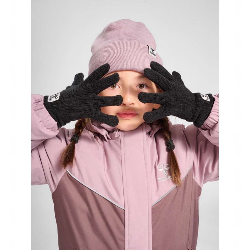 Hummel Kvint Dječje Rukavice Crne | 352523-674