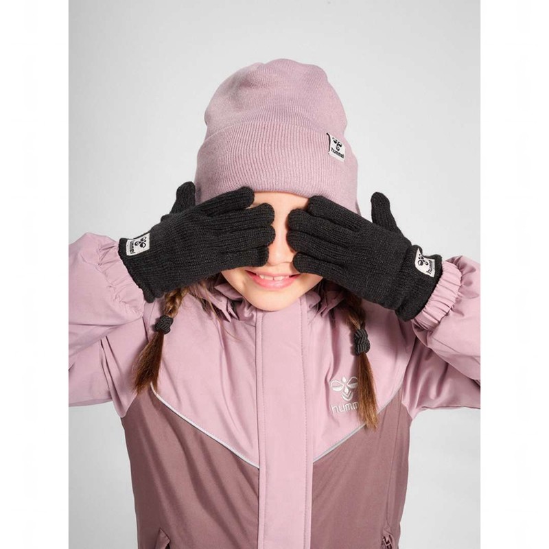 Hummel Kvint Dječje Rukavice Crne | 352523-674