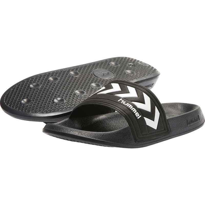 Hummel Larsen Slipper Muške Natikače Crne | 226366-649