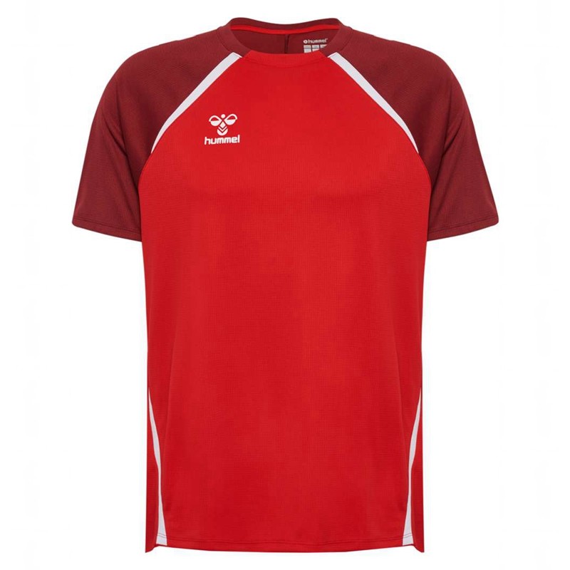 Hummel Lead 2.0 S/S Muške Dres Crvene | 932572-405